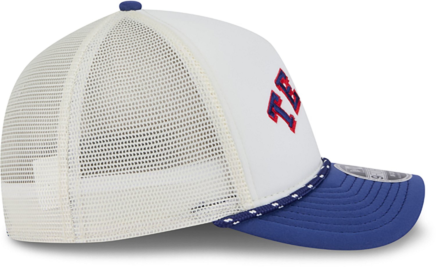New Era Men's Texas Rangers Chrome Arch 9FORTY Cap  - view number 2