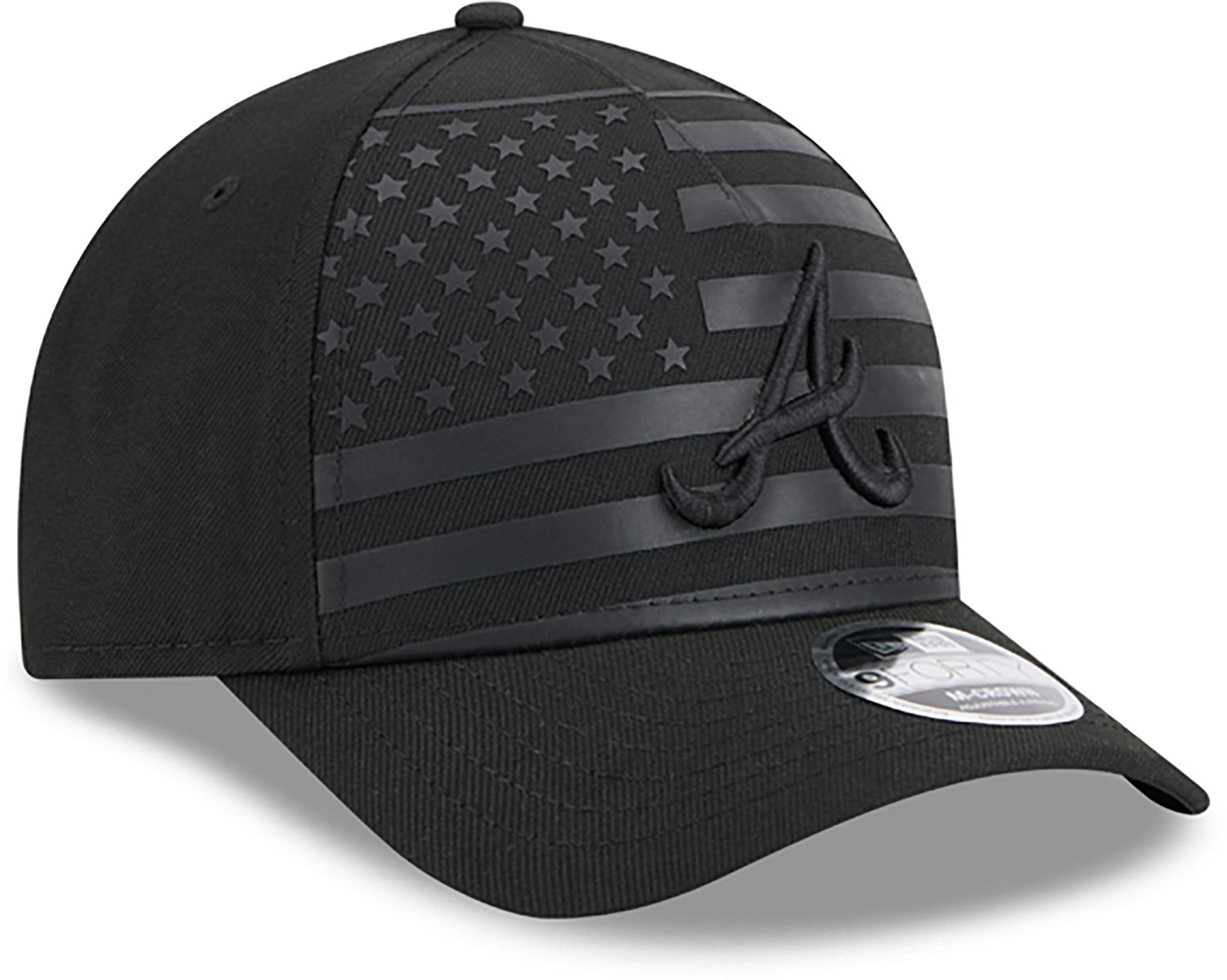 New Era Adults' Braves Tonal Flag 9FORTY Cap - view number 4