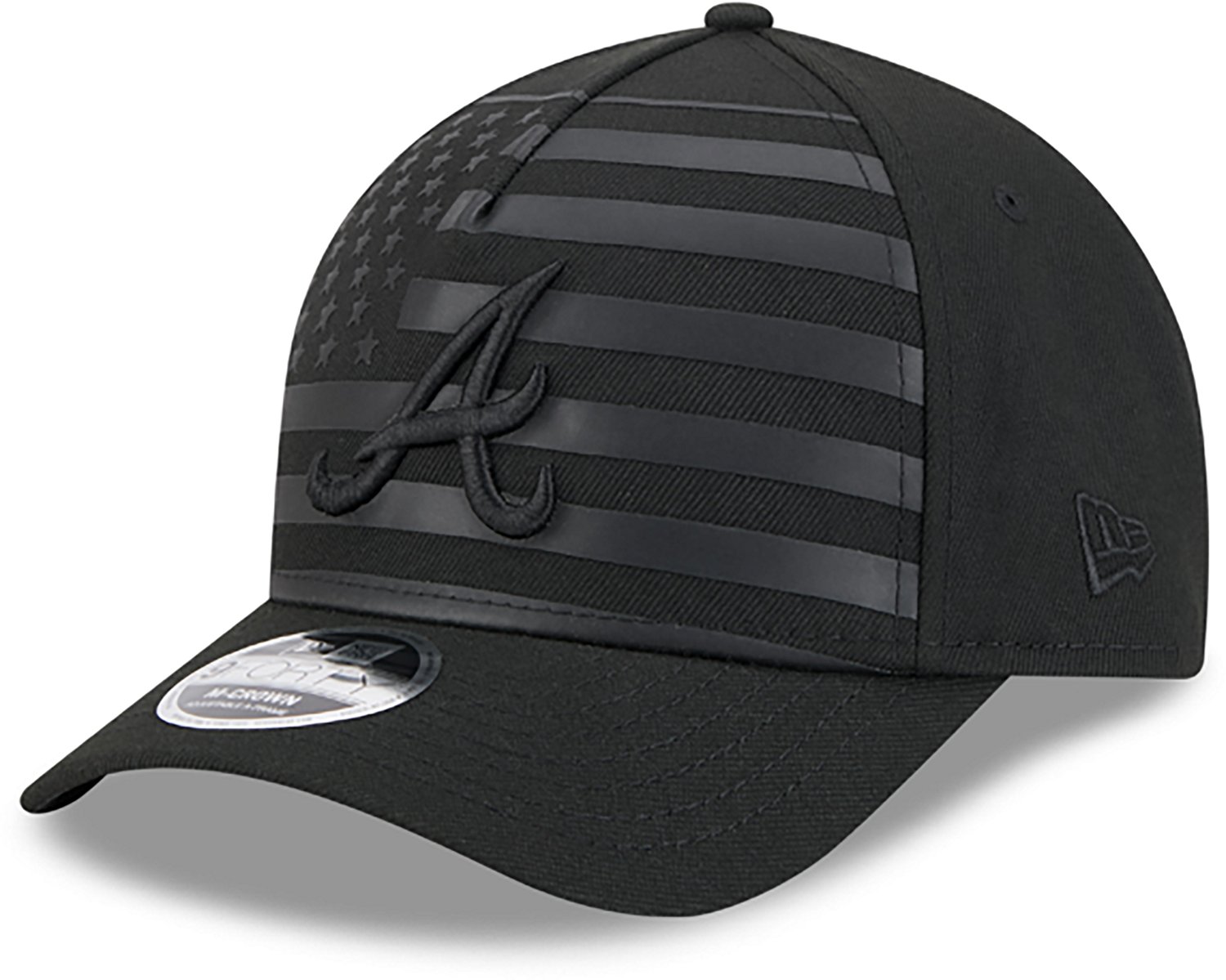 New Era Adults' Braves Tonal Flag 9FORTY Cap - view number 5