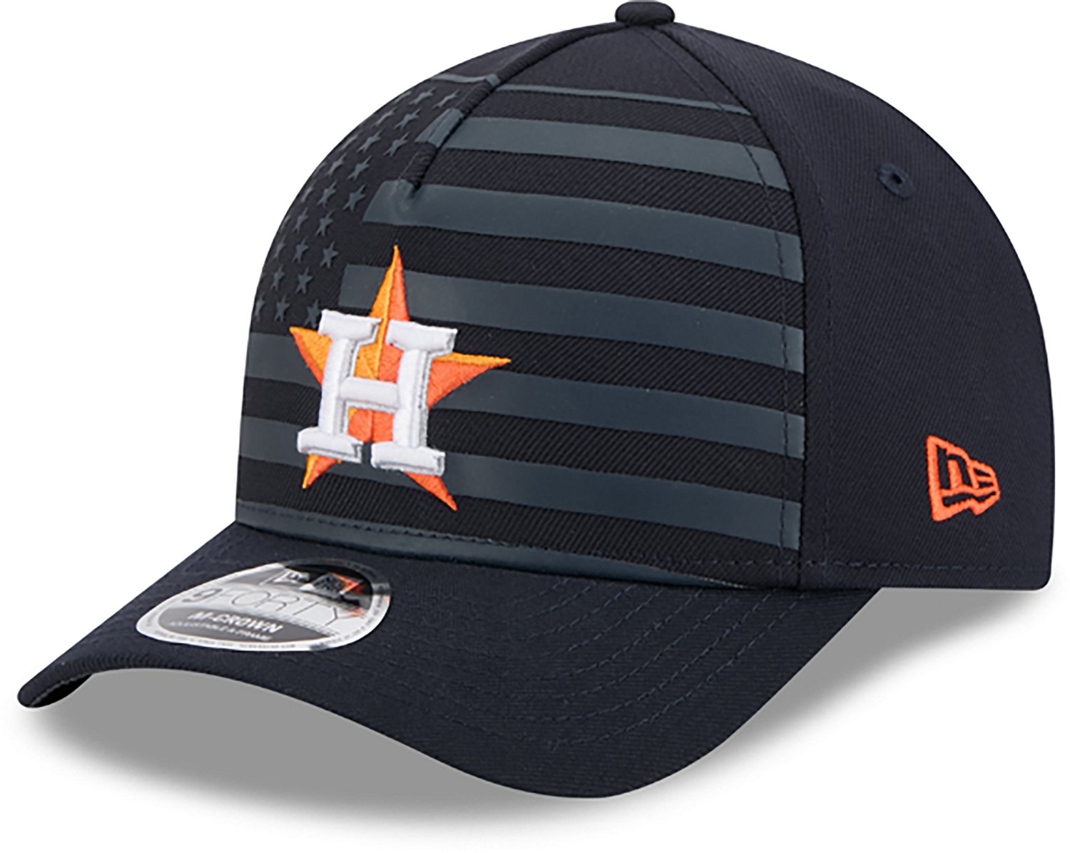 New Era Adults' Astros Tonal Flag 9FORTY Cap - view number 5