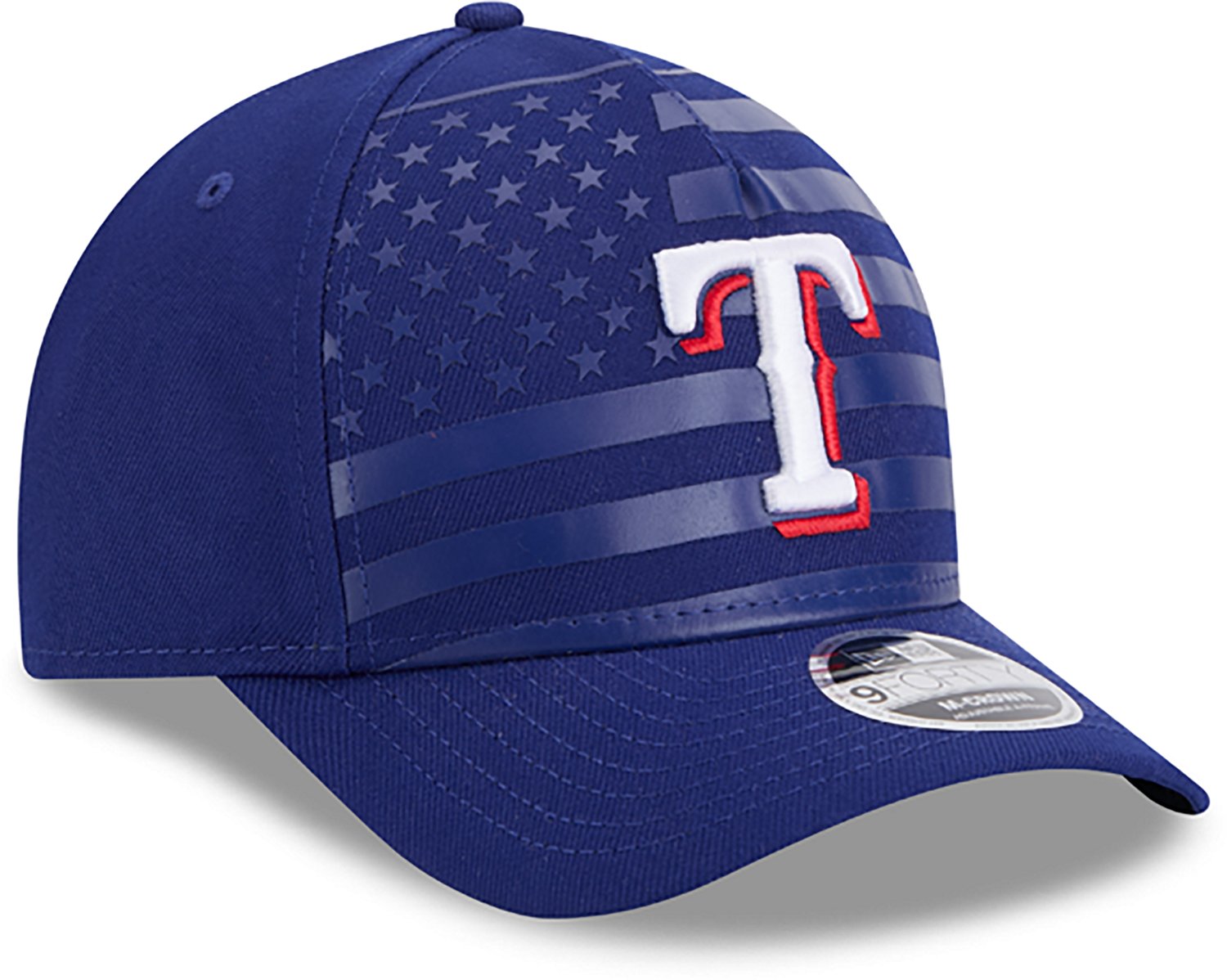 New Era Adults' Rangers Tonal Flag 9FORTY Cap - view number 4
