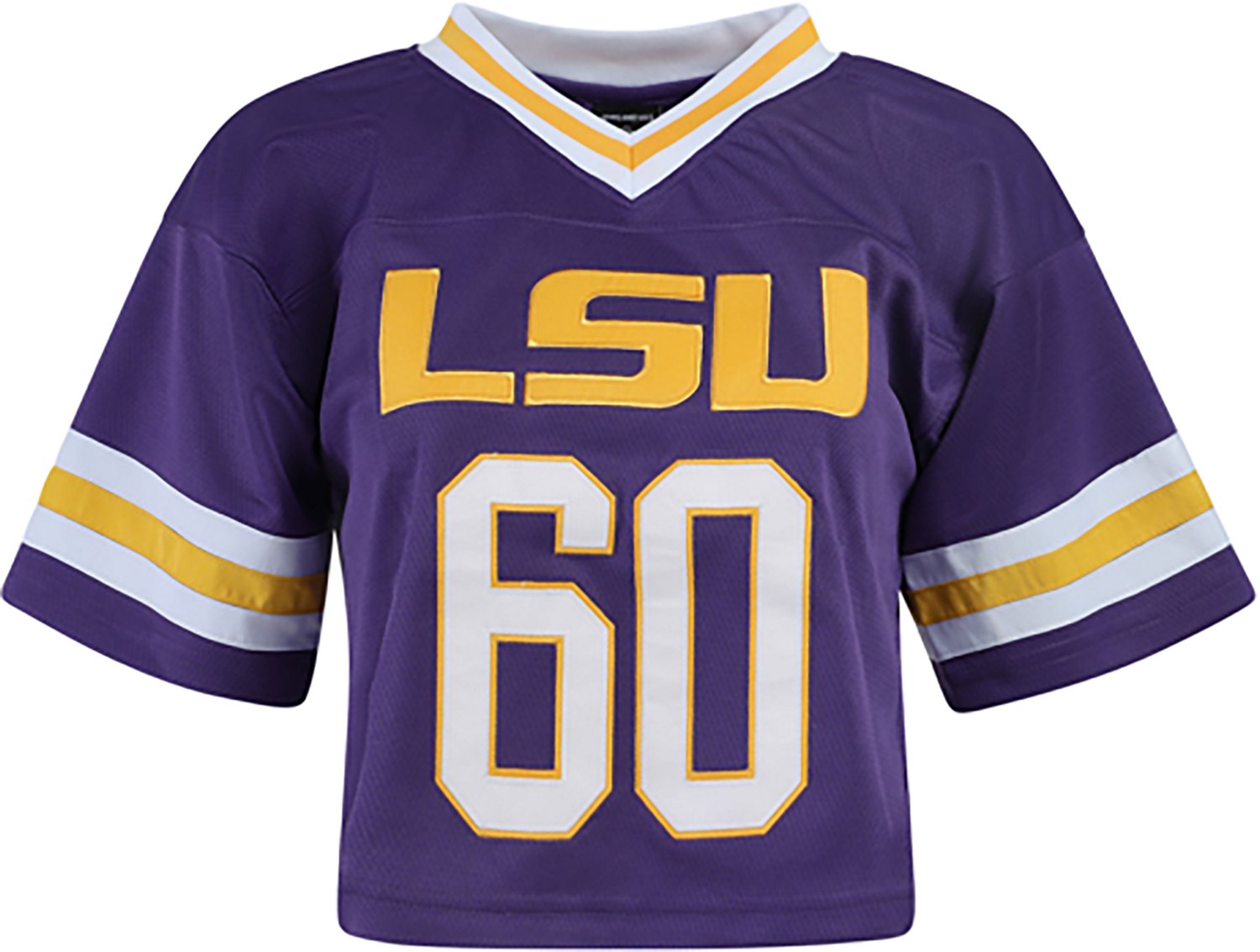 Hype and Vice Women's University of Georgia Cropped Football Jersey - view number 4