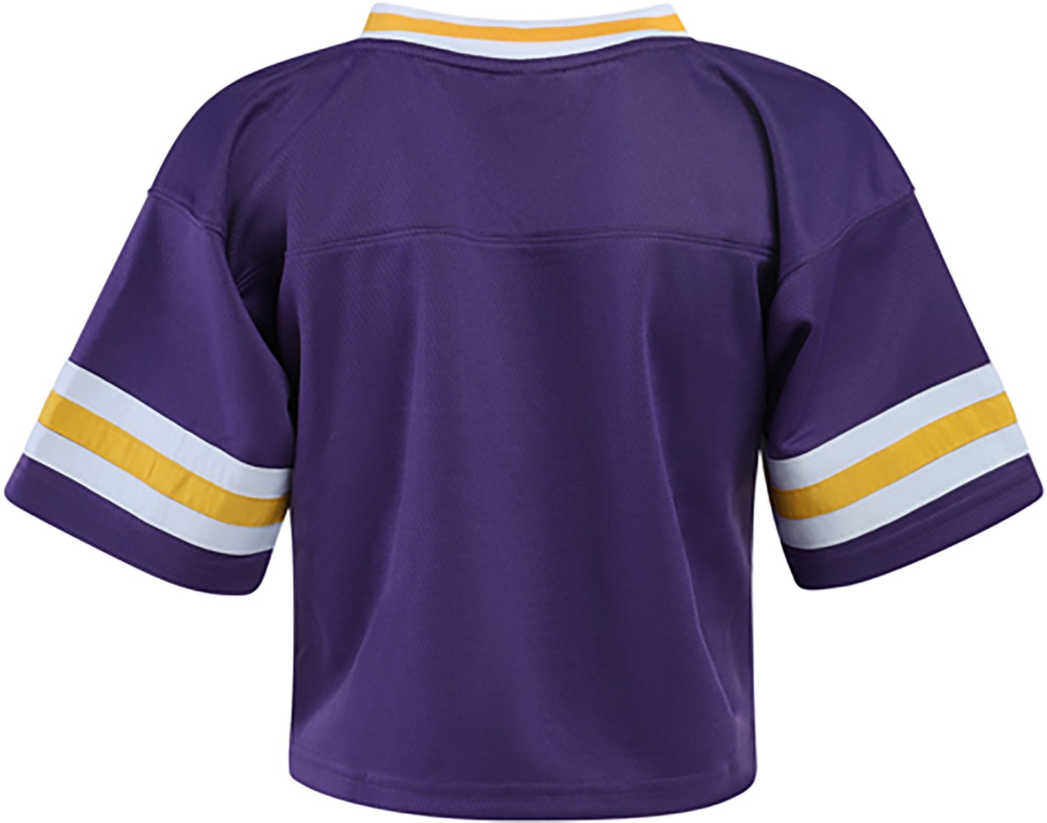 Hype and Vice Women's University of Georgia Cropped Football Jersey - view number 5