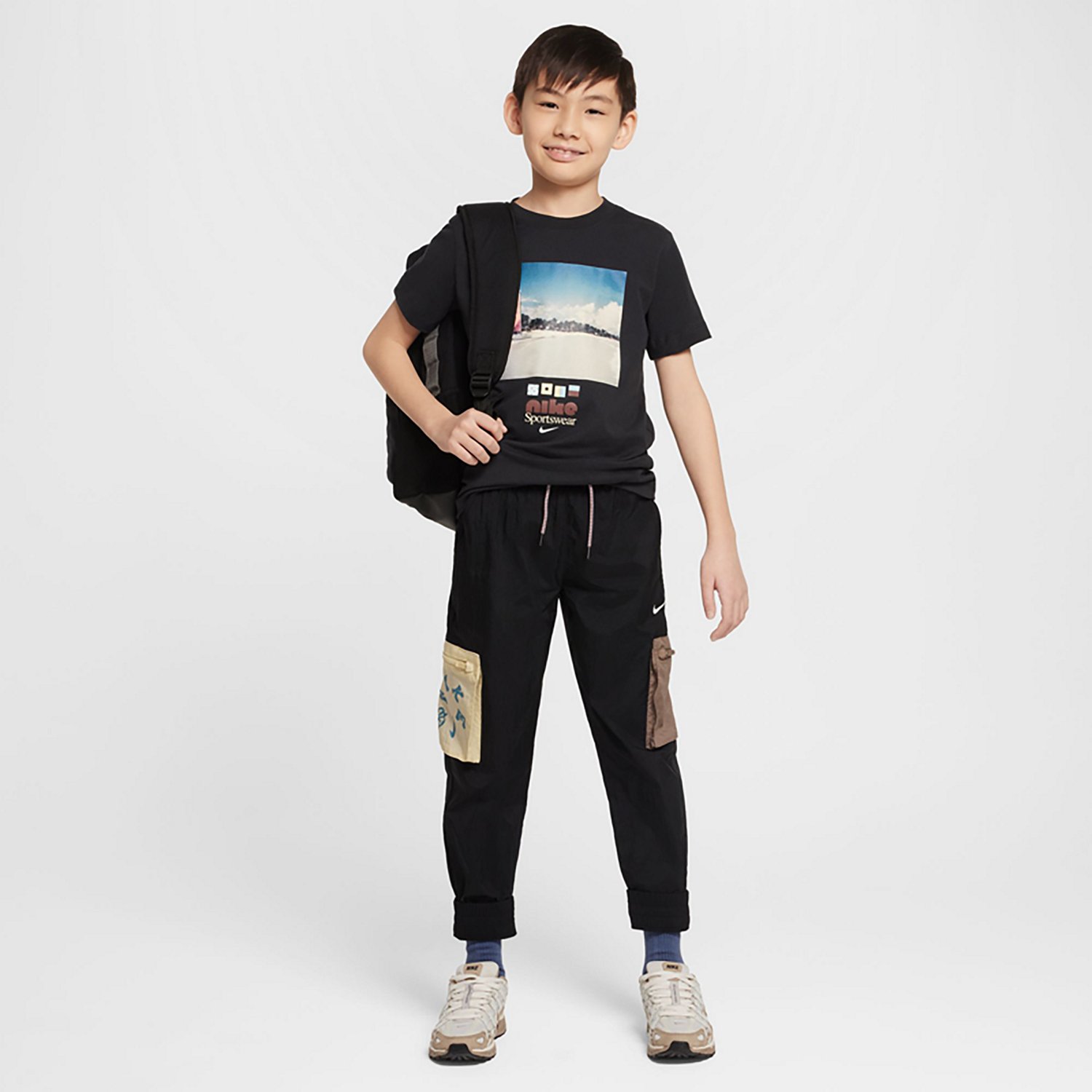Nike Boys' Sportswear Heat Wave T-shirt - view number 6