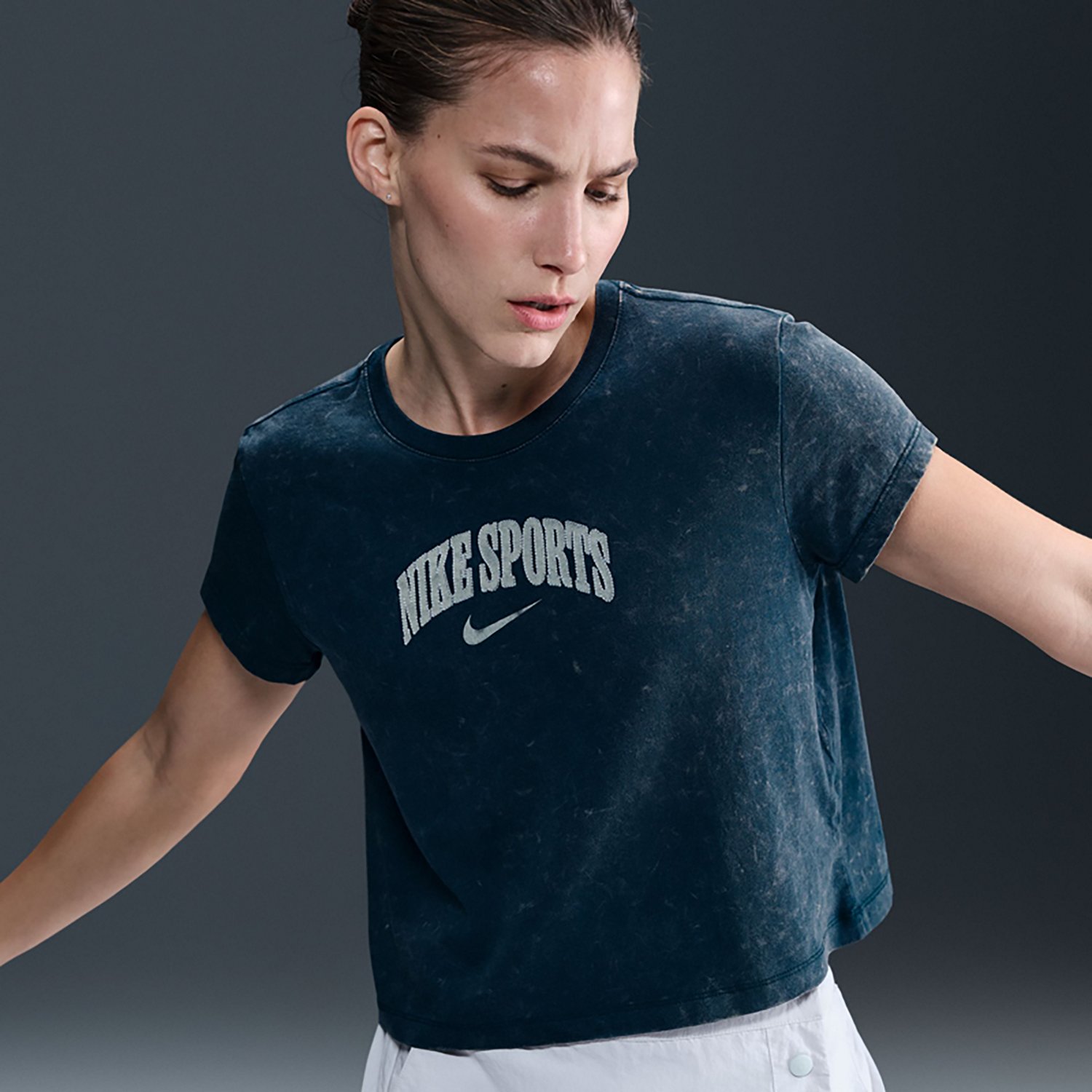 Nike Women's Sportswear PNX Wash Graphic T-shirt - view number 3