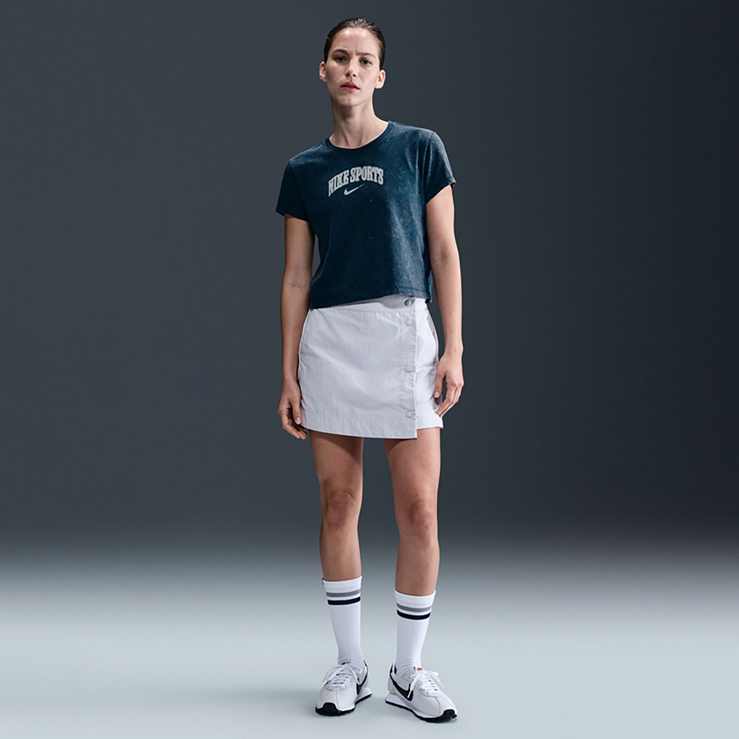 Nike Women's Sportswear PNX Wash Graphic T-shirt - view number 4