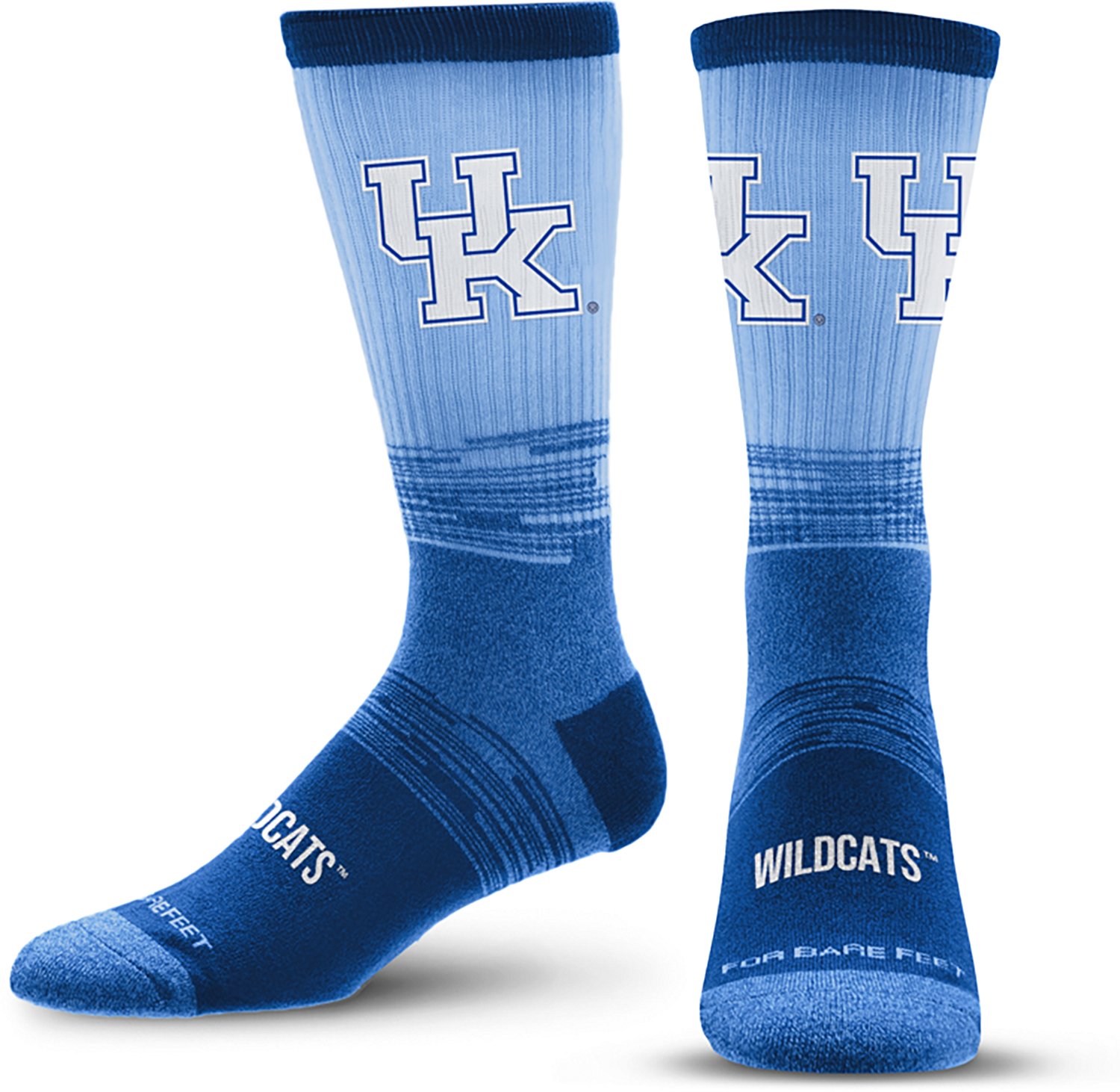 For Bare Feet Adults' Kentucky Wildcats Tonal Socks
