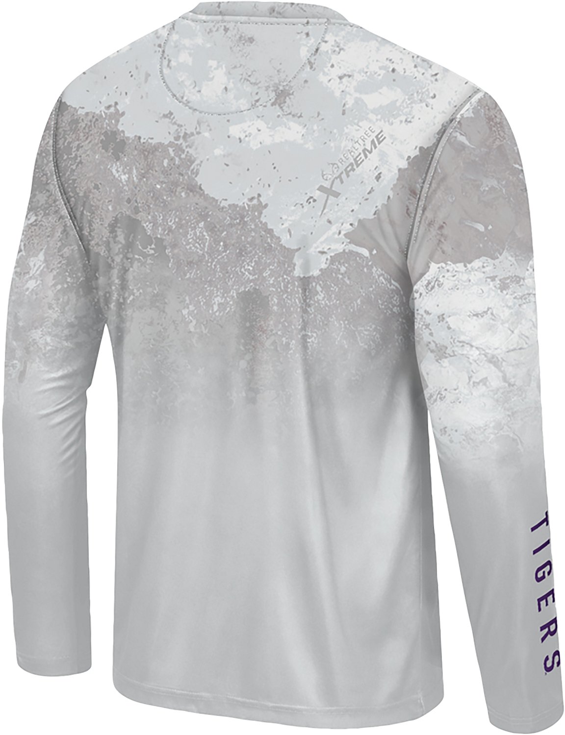 Colosseum Athletics Men's LSU Tigers Realtree Panama Performance Long Sleeve T-shirt - view number 2