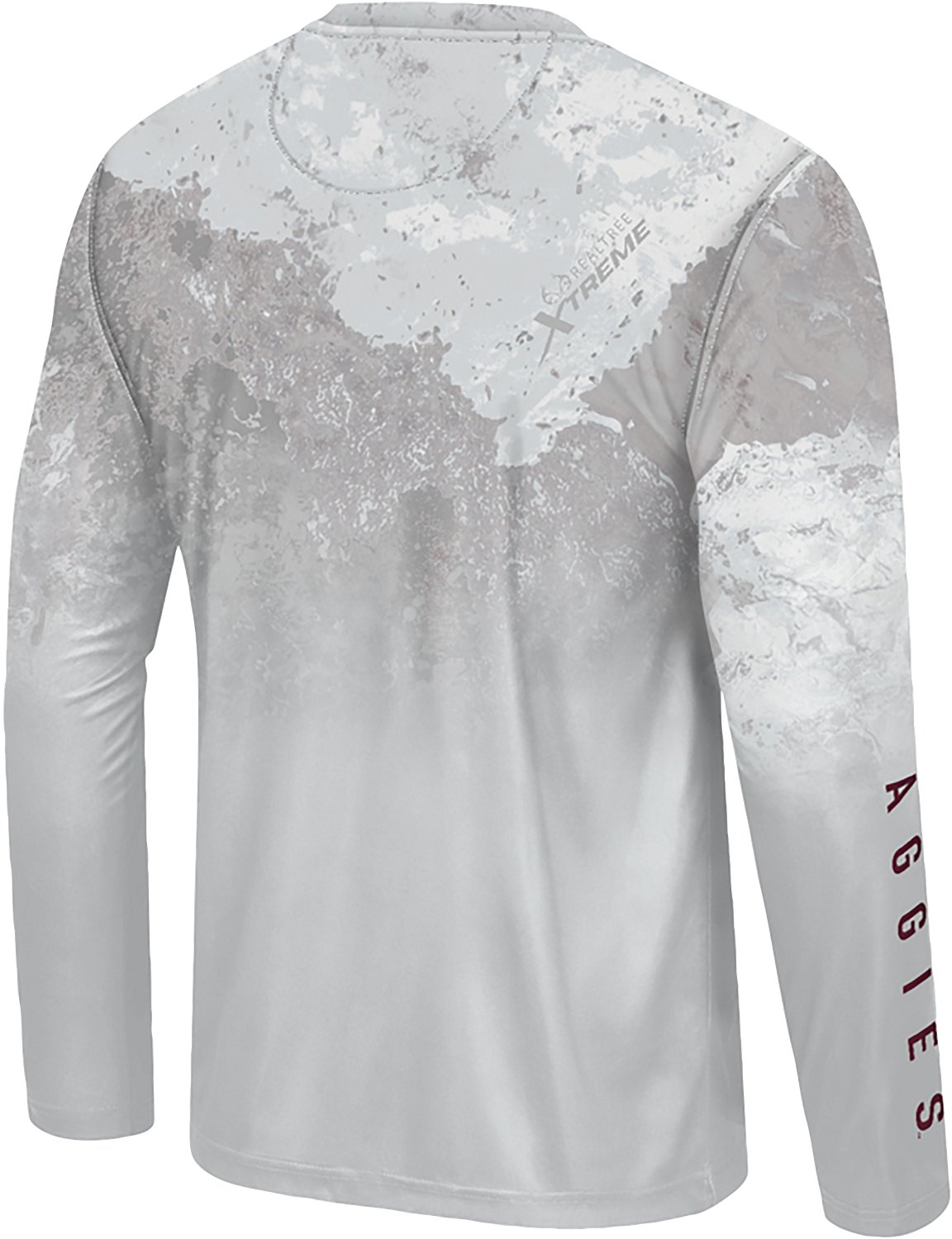 Colosseum Athletics Men's Texas A&M Aggies Realtree Panama Performance Long Sleeve T-shirt - view number 2