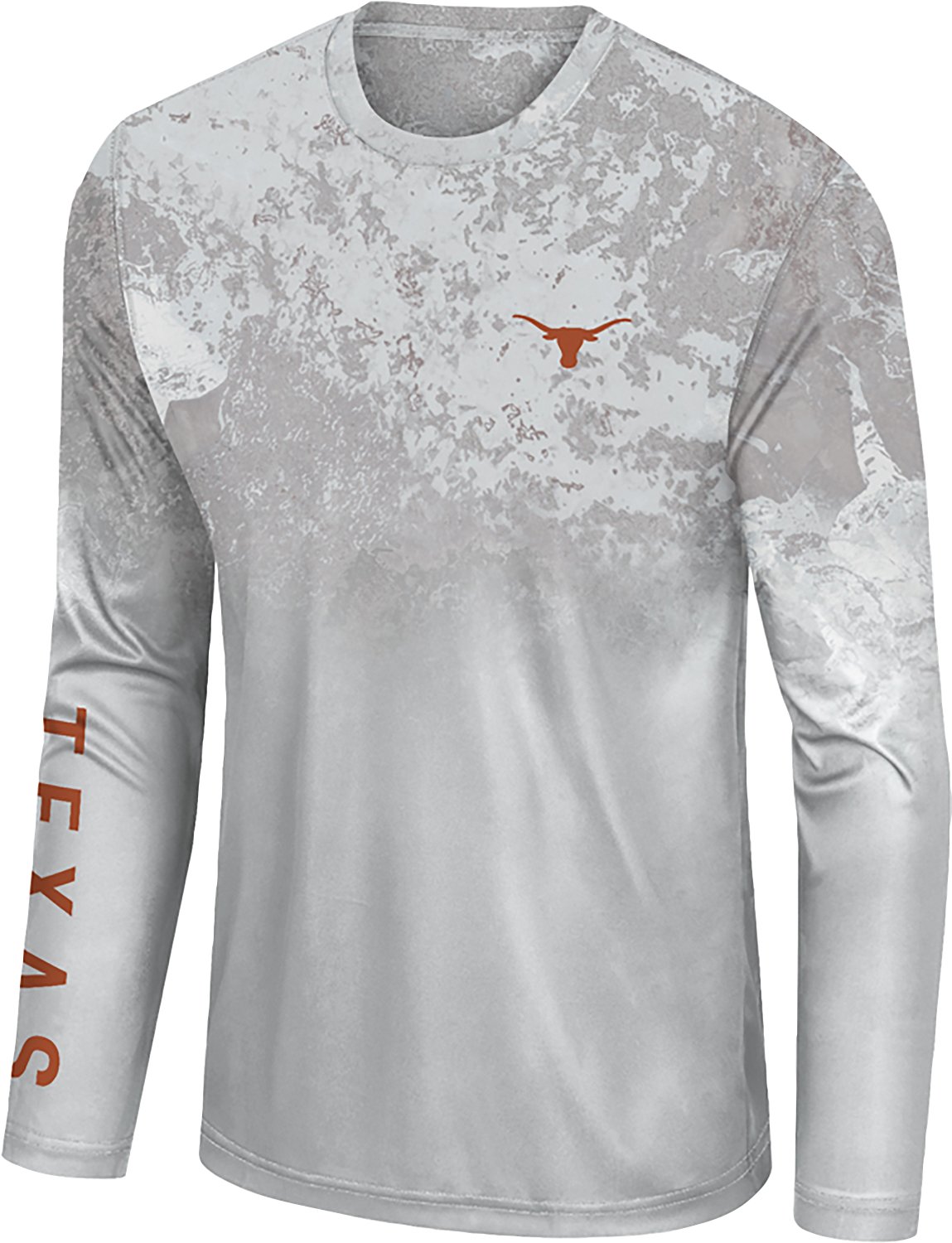 Colosseum Athletics Men's Texas Longhorns Realtree Panama Performance Long Sleeve T-shirt
