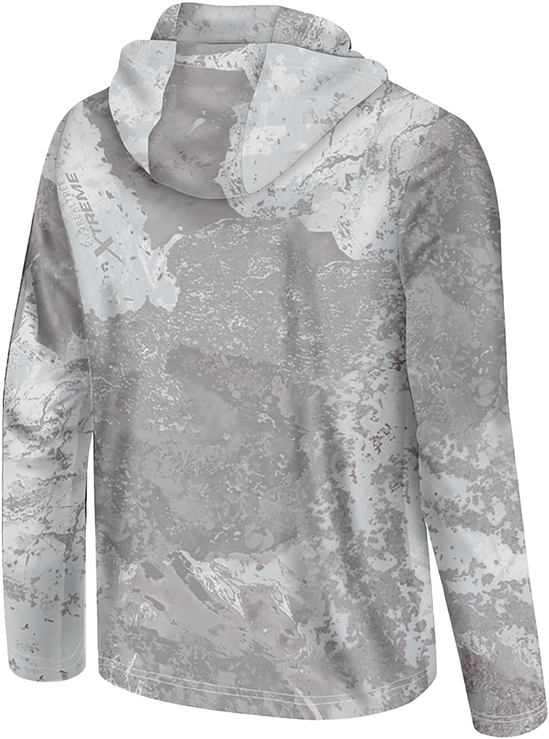 Colosseum Athletics Men's Oklahoma Sooners Realtree Roscoe Performance Hooded Long Sleeve T-shirt - view number 2