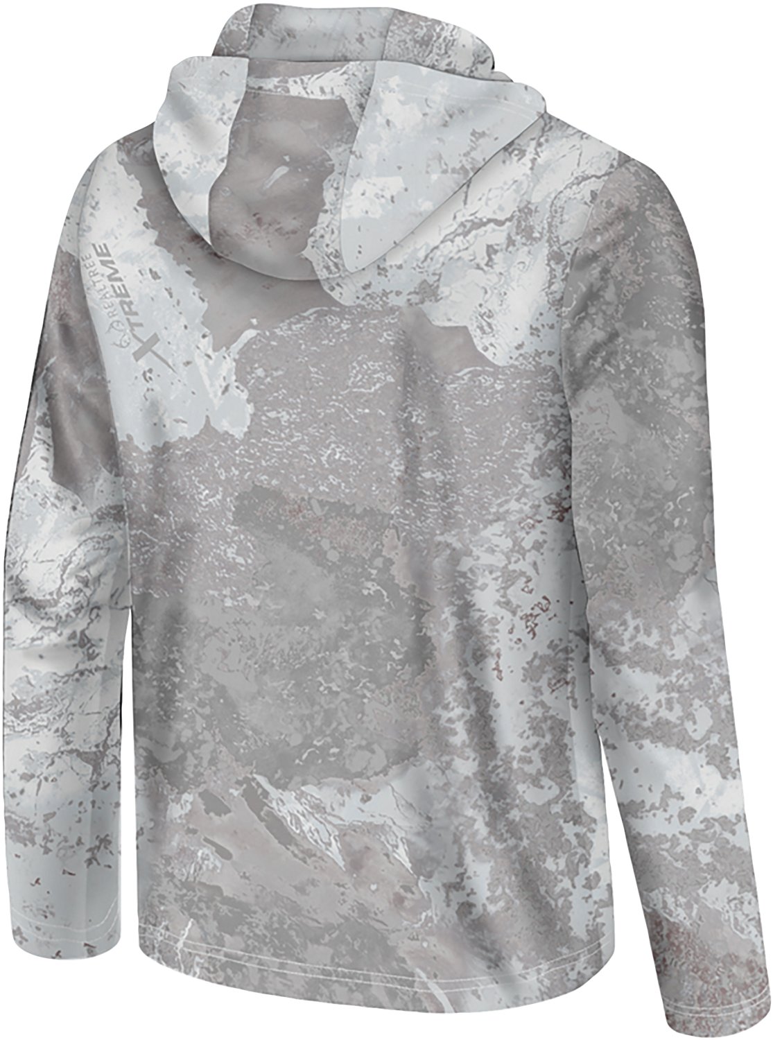 Colosseum Athletics Men's Texas Longhorns Realtree Roscoe Performance Hooded Long Sleeve T-shirt - view number 2