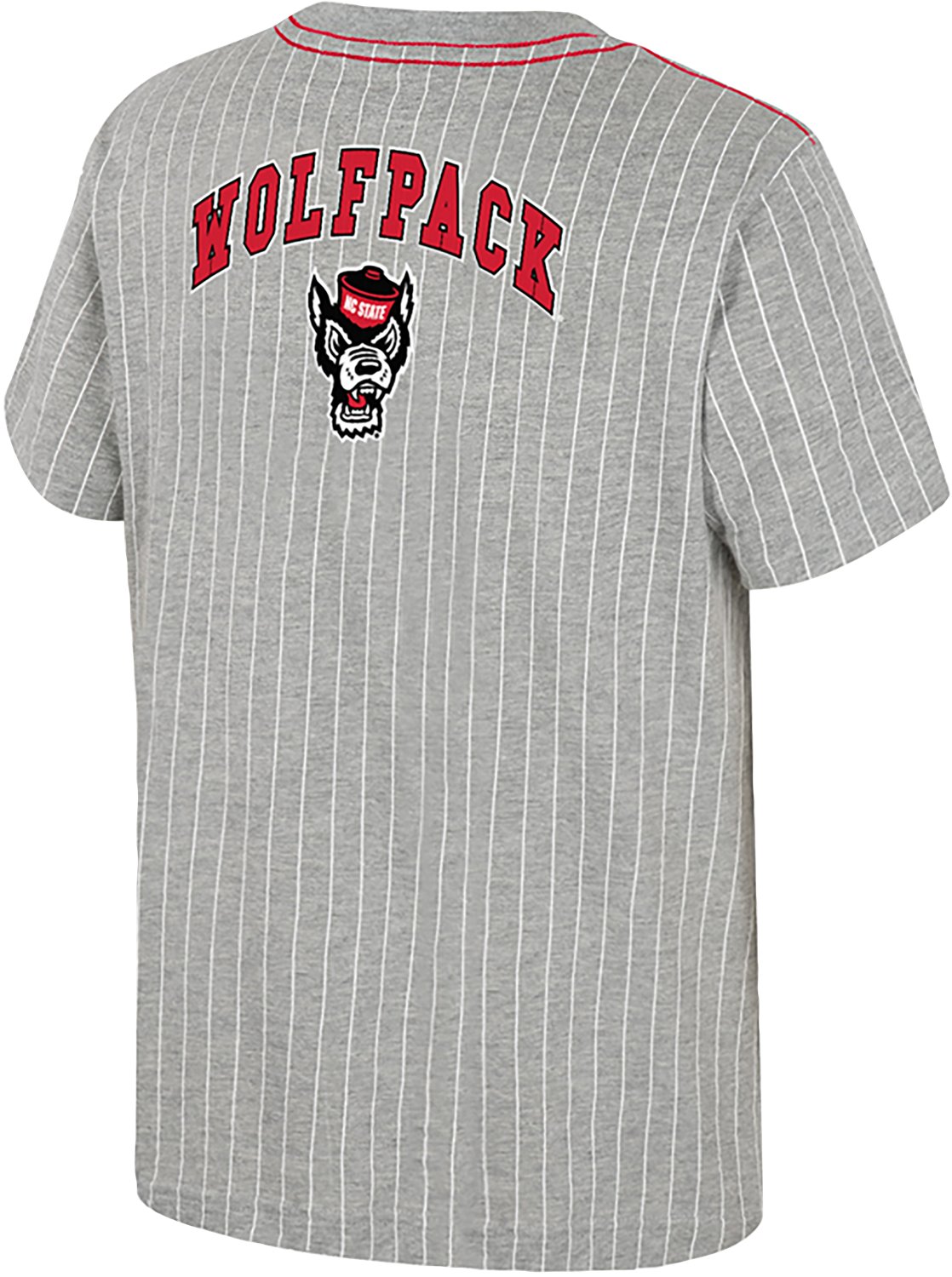 Colosseum Athletics Kids' NC State Wolfpack Airball Short Sleeve T-shirt - view number 2