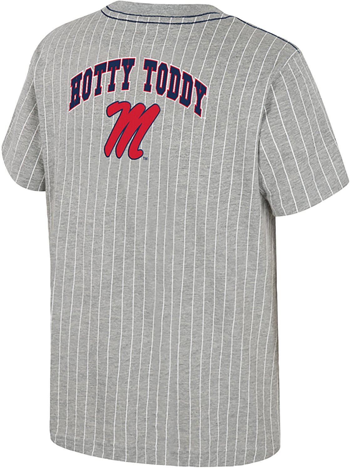 Colosseum Athletics Kids' Ole Miss Rebels Airball Short Sleeve T-shirt - view number 2