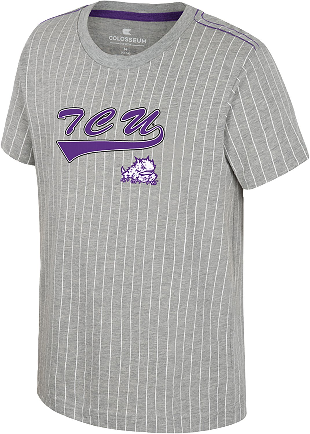 Colosseum Athletics Kids' Texas Christian Horned Frogs Airball Short Sleeve T-shirt - view number 1
