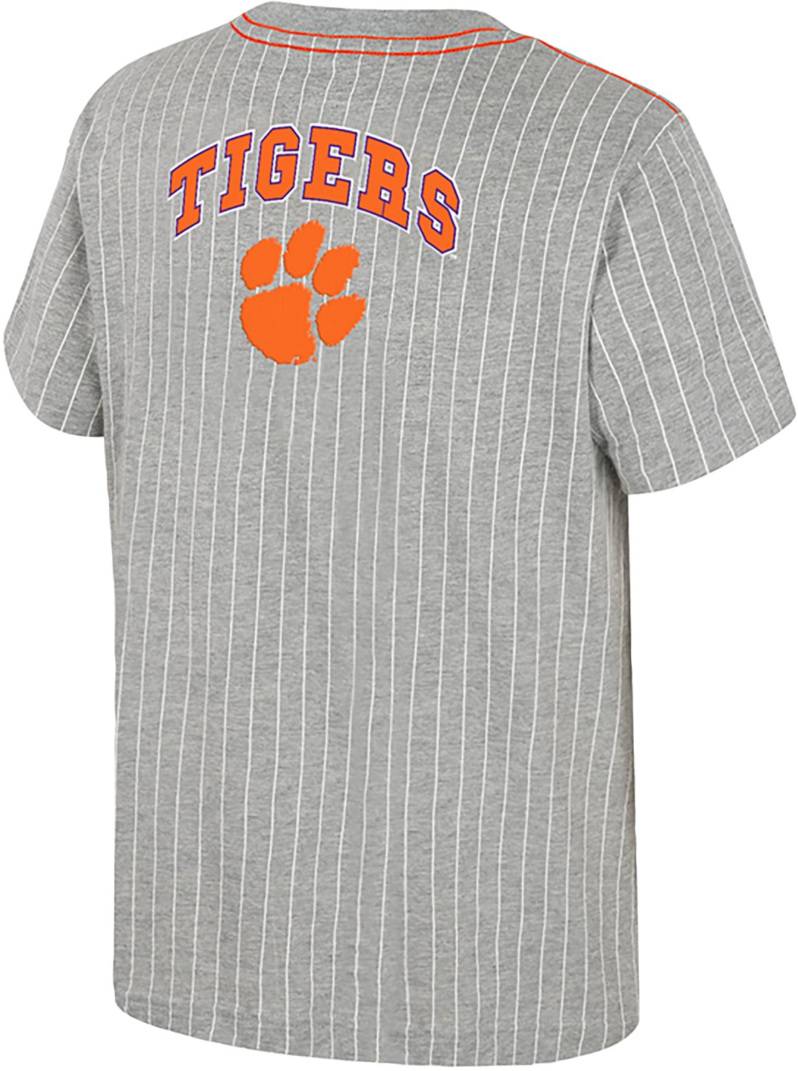 Colosseum Athletics Kids' Clemson Tigers Airball Short Sleeve T-shirt - view number 2
