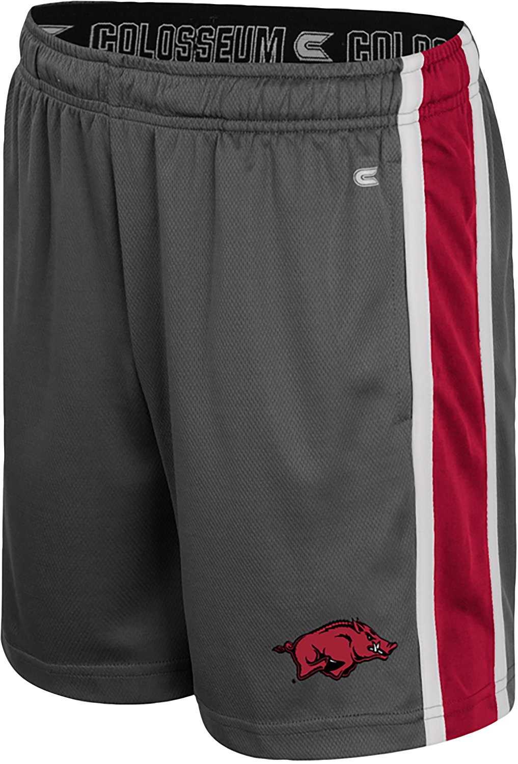 Colosseum Athletics Kids' Arkansas Razorbacks Ripple Shorts 6.25 in.