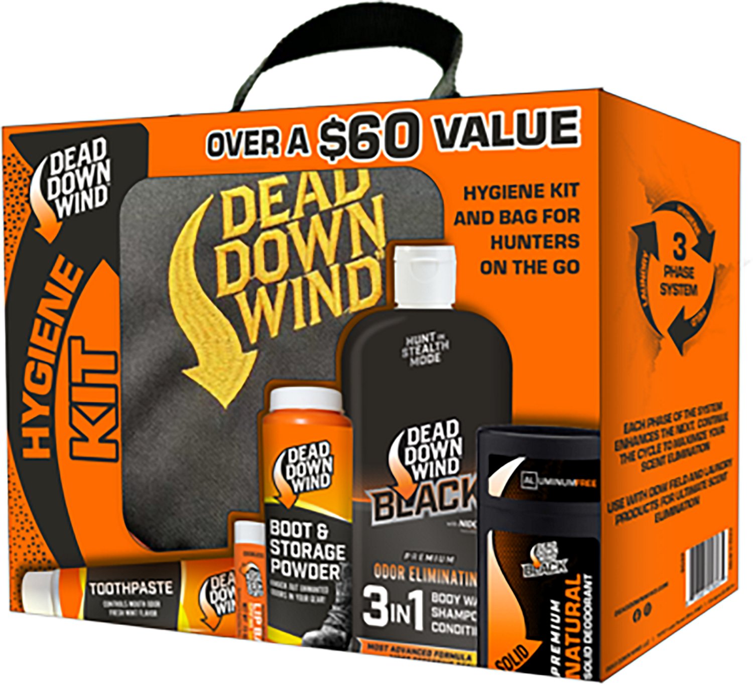 Dead Down Wind Hygiene 6-piece Travel Kit