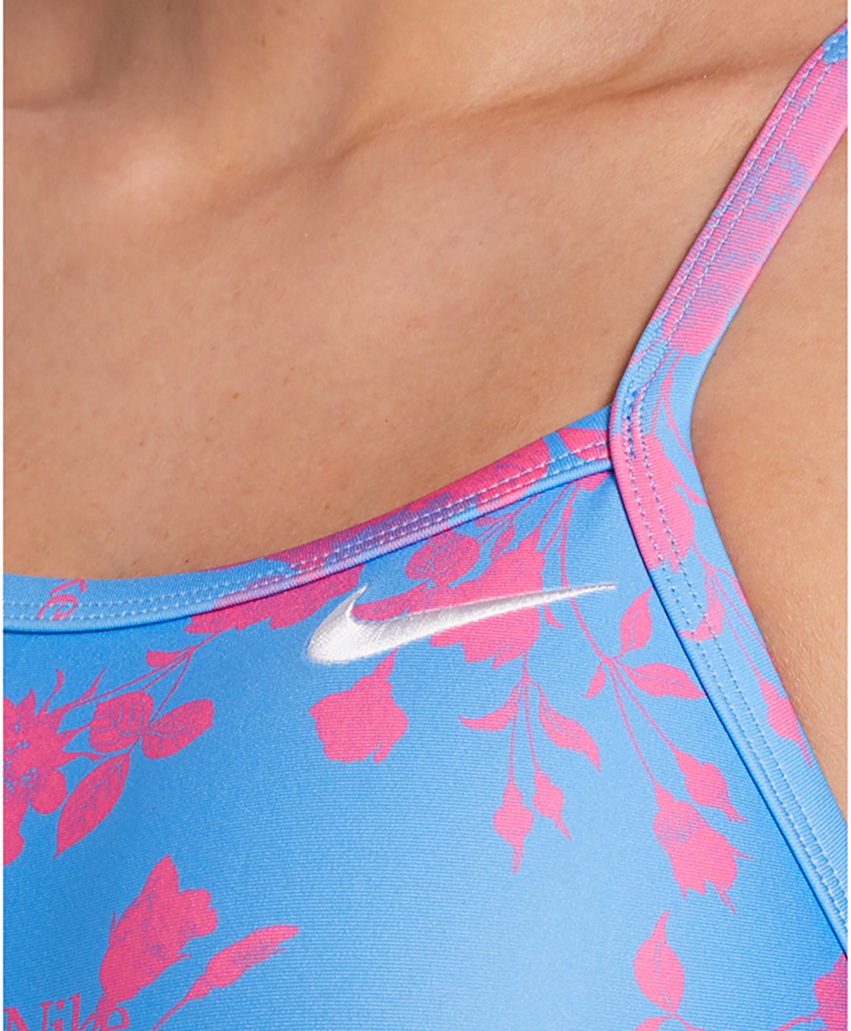 Nike Women's Hydrastrong Multiprint Racerback Swimsuit                                                                           - view number 3