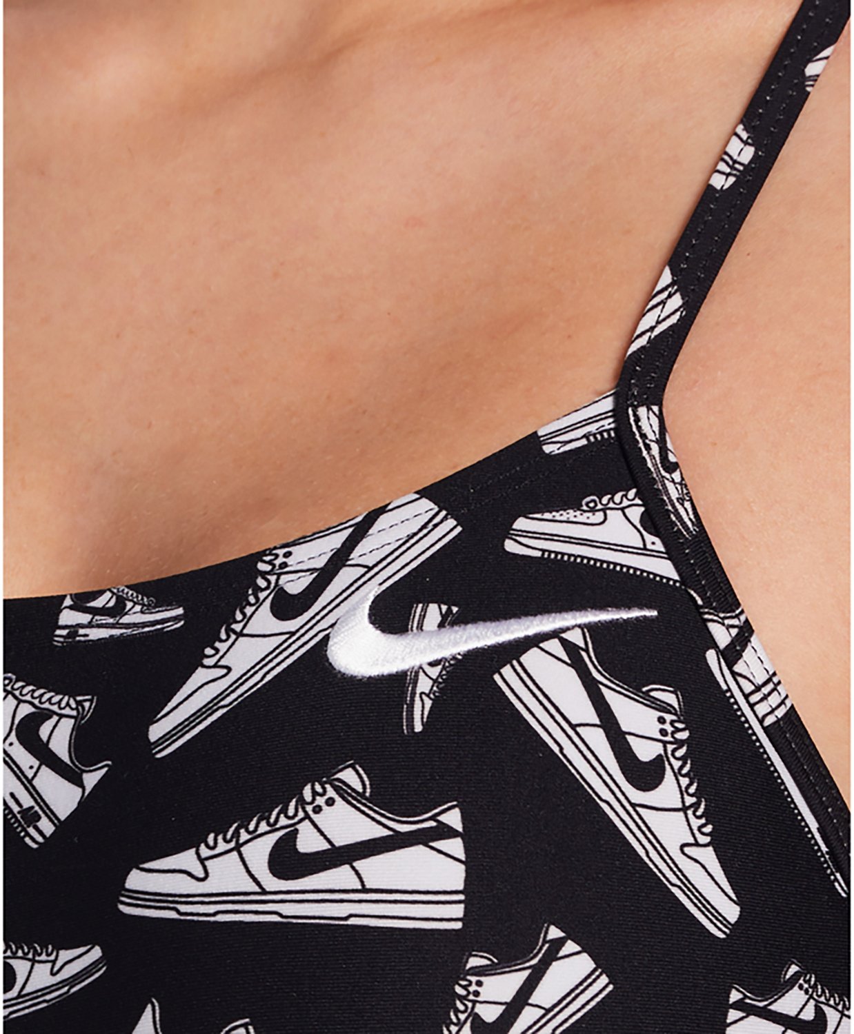 Nike Women's Hydrastrong Multiprint Cutout Swimsuit - view number 3
