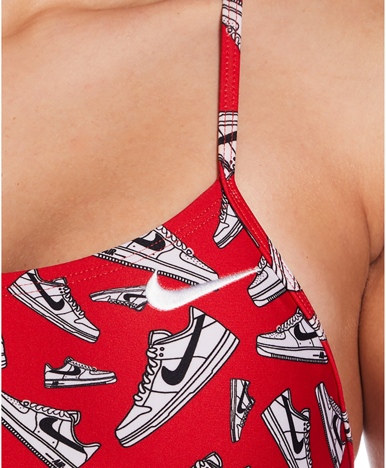 Nike Women's Hydrastrong Multiprint Cutout Swimsuit - view number 3