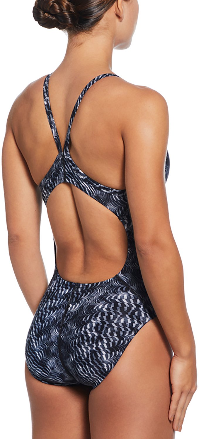 Nike Women's Hydrastrong Pool Lanes Racerback Swimsuit - view number 2