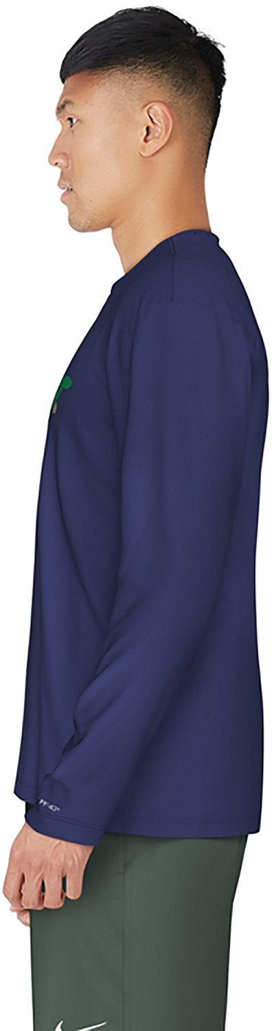 Nike Men's JDI Bubble Long Sleeve Hydroguard Swim Shirt - view number 4