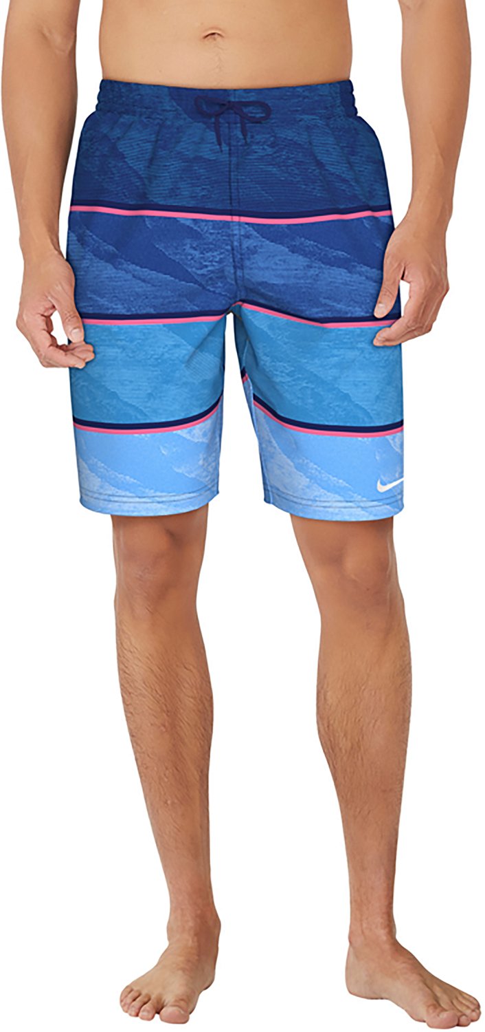 Nike Men's Wave Stripe Volley Shorts 9 in