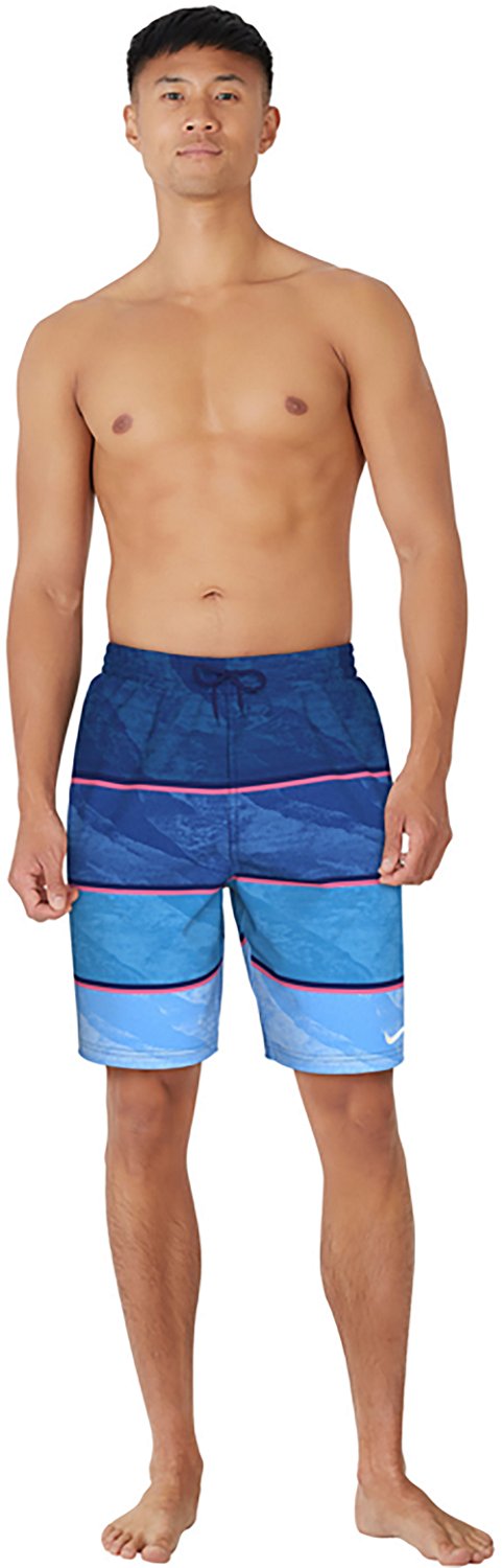 Nike Men's Wave Stripe Volley Shorts 9 in - view number 3