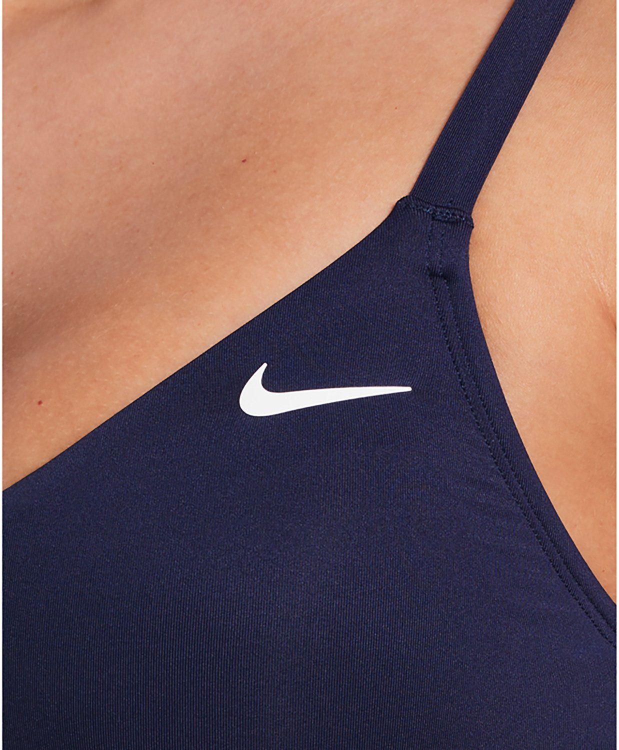 Nike Women's Color Block V-Neck Midkini Swim Top - view number 3