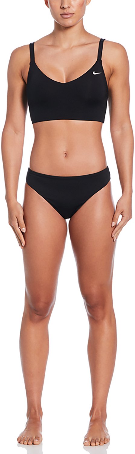 Nike Women's Effortless Essential V-Neck Midkini Swim Top - view number 4