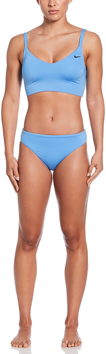 Nike Women's Effortless Essential V-Neck Midkini Swim Top - view number 4