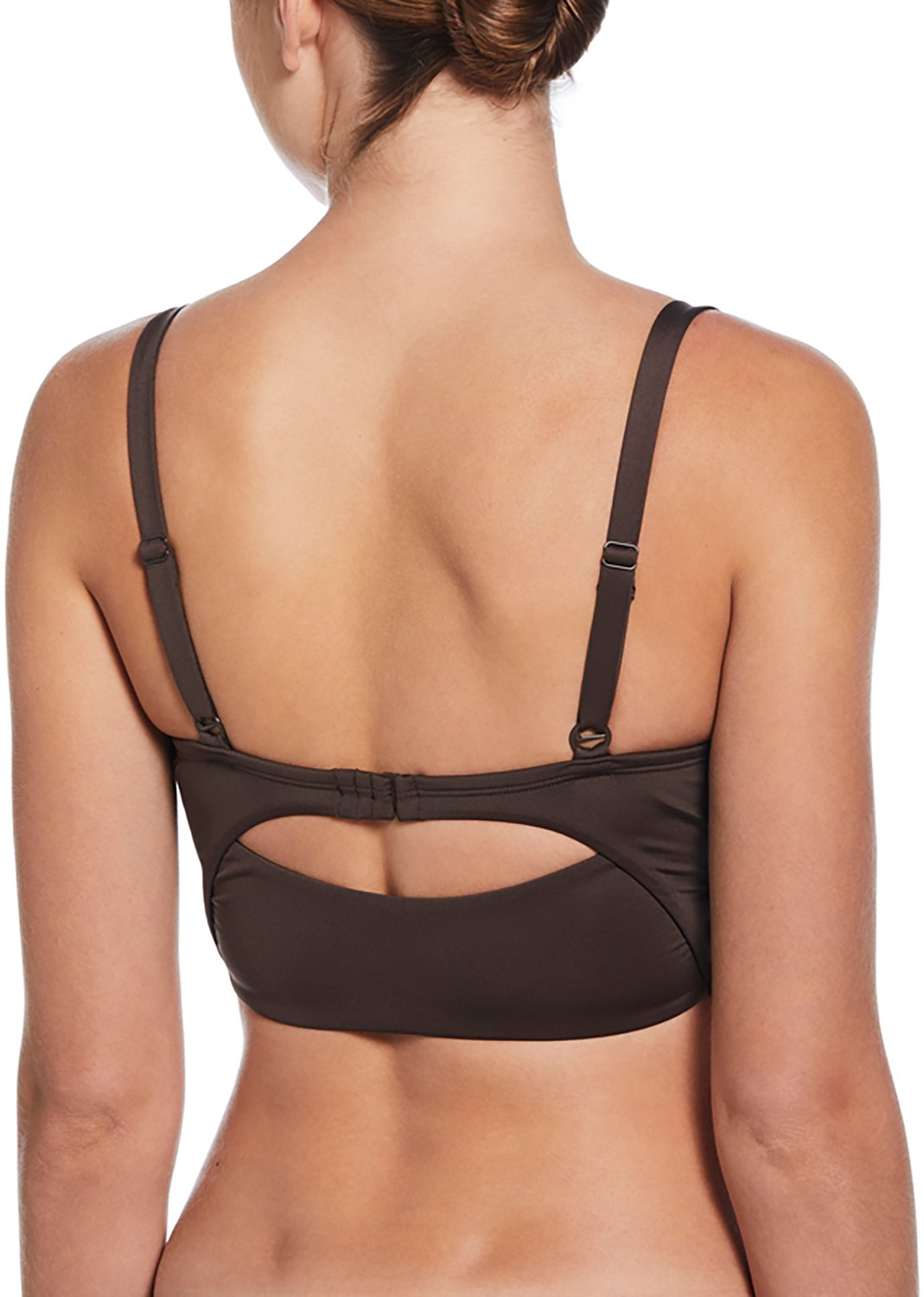 Nike Women's Effortless Essential V-Neck Midkini Swim Top - view number 2