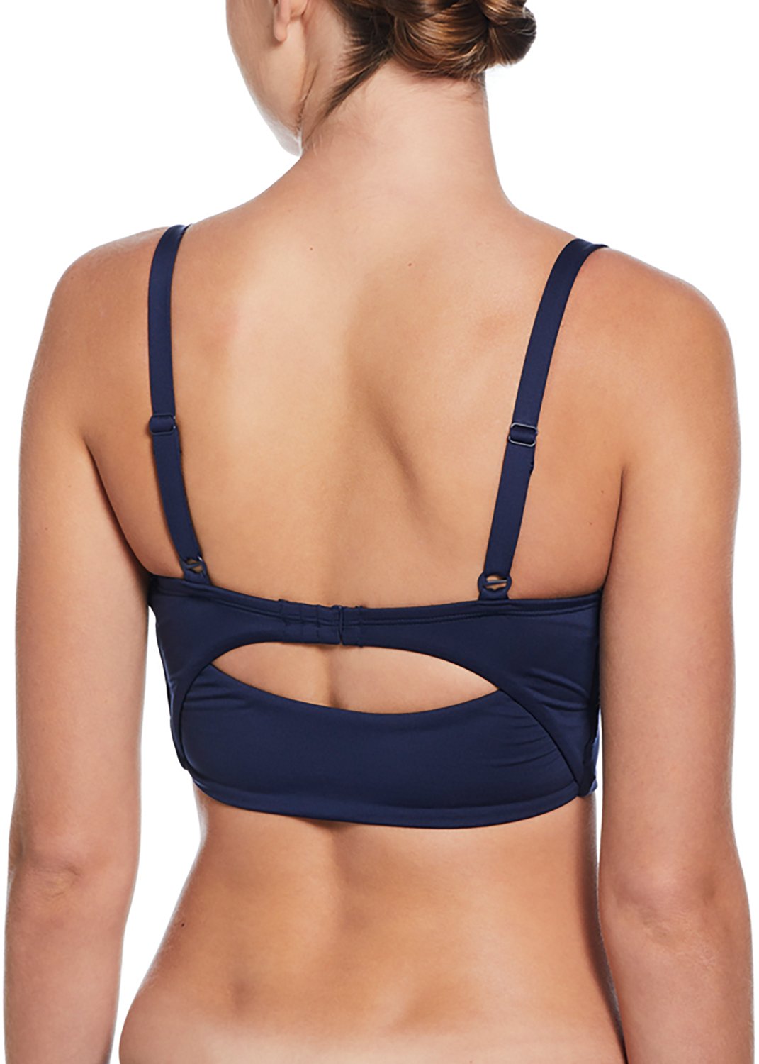Nike Women's Effortless Essential V-Neck Midkini Swim Top - view number 2