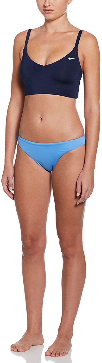 Nike Women's Effortless Essential V-Neck Midkini Swim Top - view number 4