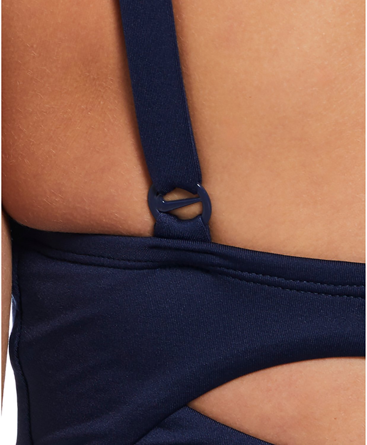 Nike Women's Effortless Essential V-Neck Midkini Swim Top - view number 5