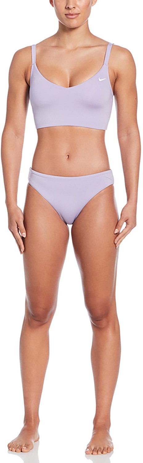 Nike Women's Effortless Essential V-Neck Midkini Swim Top - view number 4