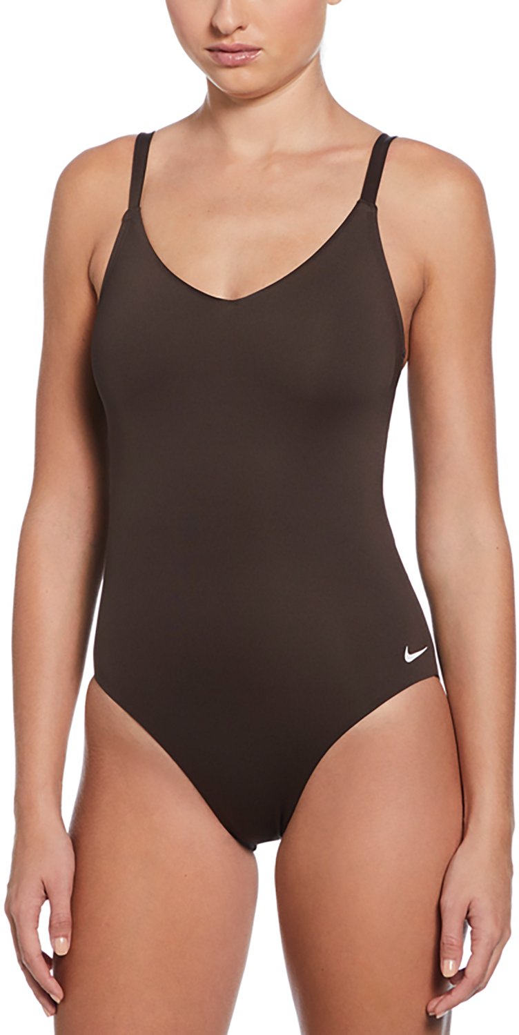 Nike Women's Effortless Essential V-Neck One Piece Swimsuit - view number 1