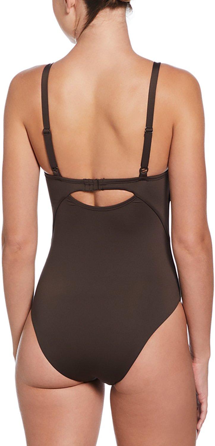 Nike Women's Effortless Essential V-Neck One Piece Swimsuit - view number 2