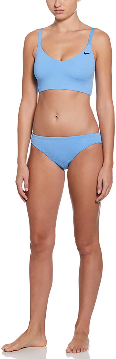 Nike Women's Line Wave Jacquard Hipster Bikini Bottoms - view number 4