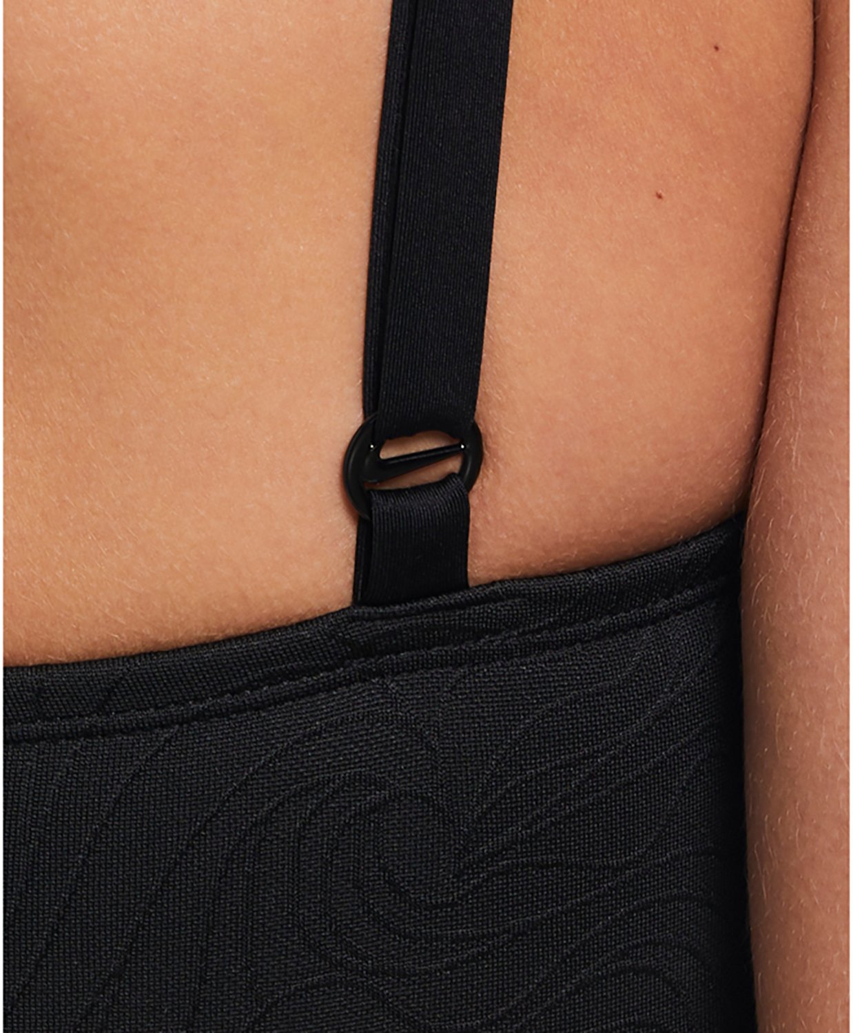 Nike Women's Effortless Line Wave Jacquard V-neck Midkini Swim Top - view number 5