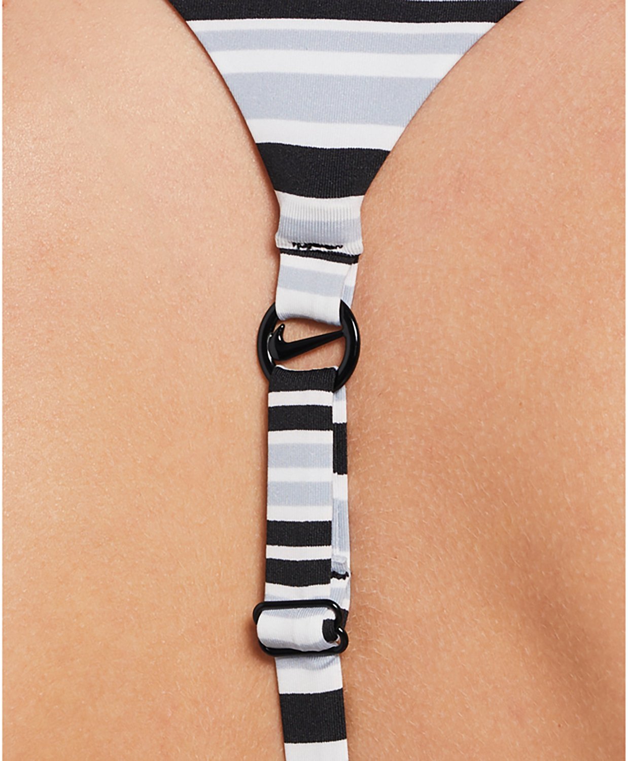 Nike Women's Off Stripe Square Neck Tankini