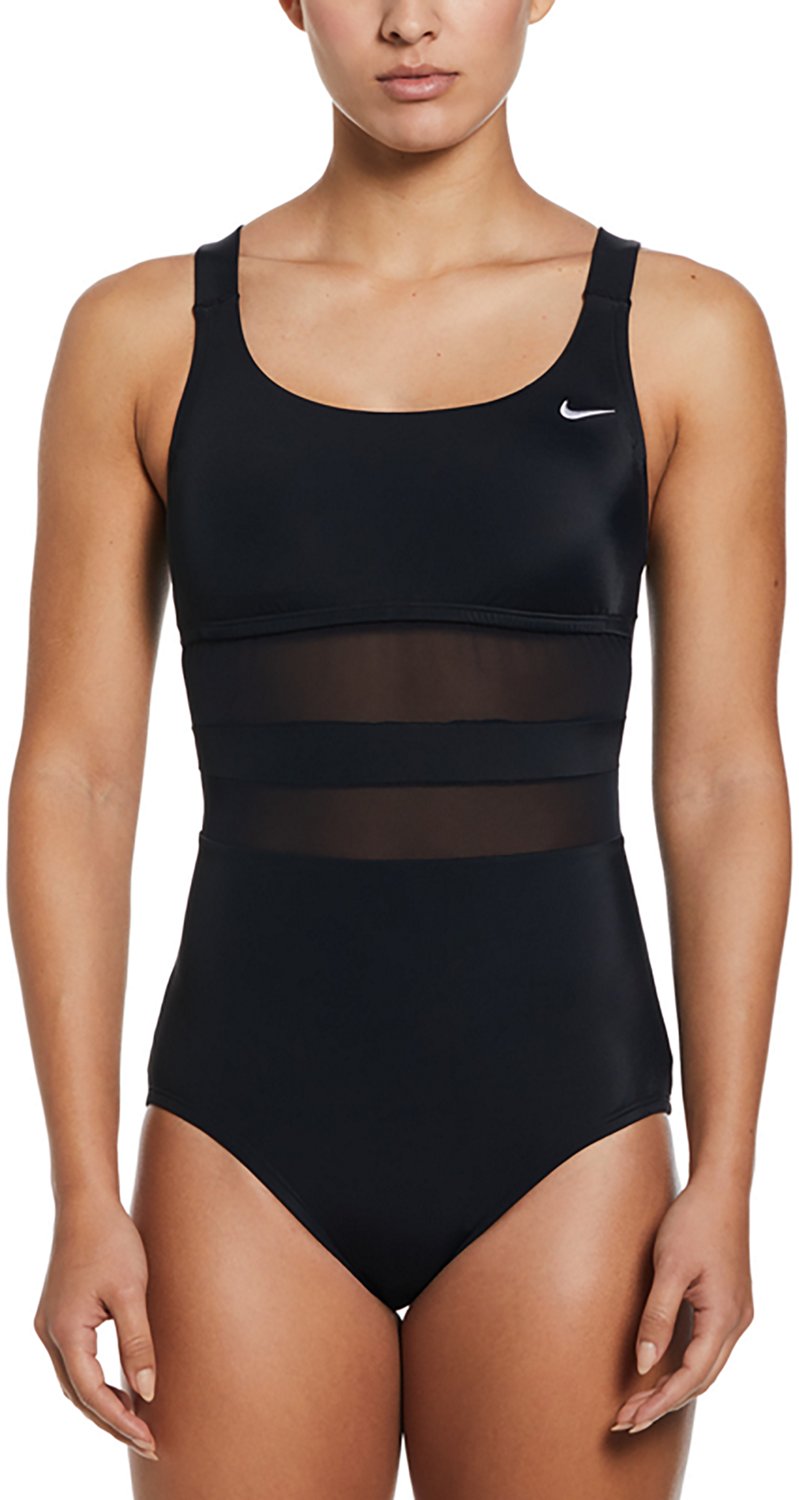 Nike Women's V-Back One Piece Swimsuit - view number 1