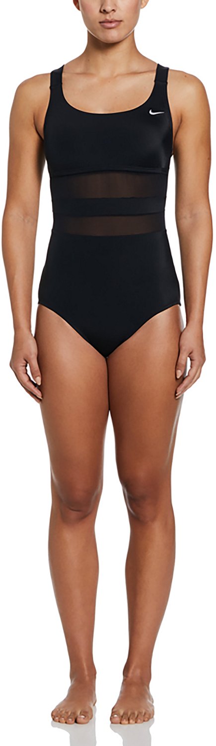 Nike Women's V-Back One Piece Swimsuit - view number 4