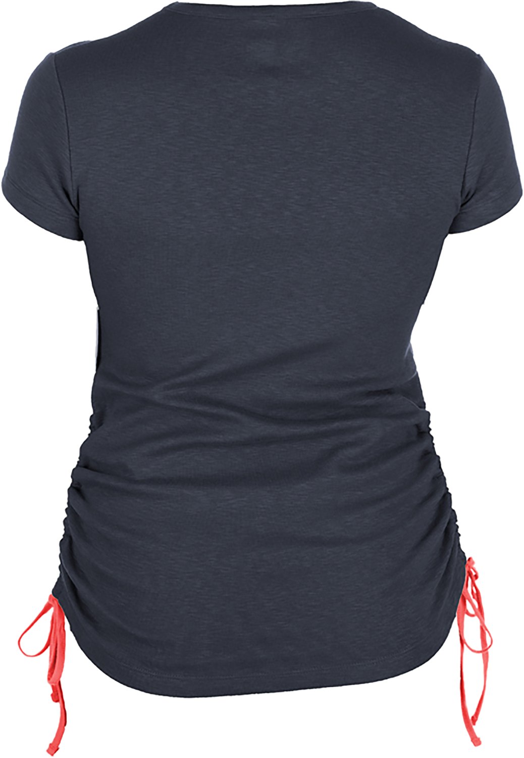 New Era Women's Braves Ruched Side T-shirt - view number 2