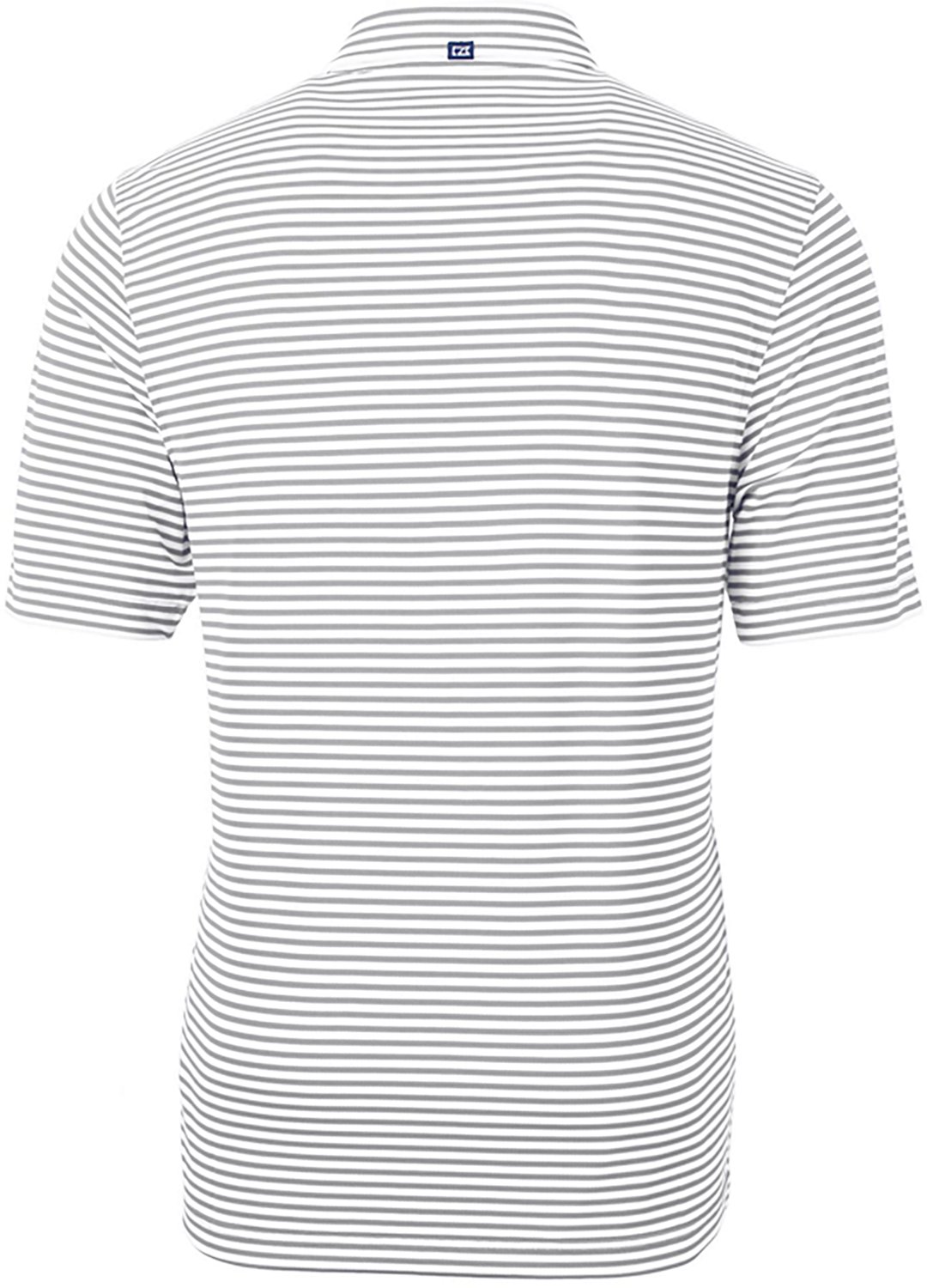 Cutter & Buck Men's University of Texas Virtue Eco Pique Stripe Short Sleeve Polo - view number 2
