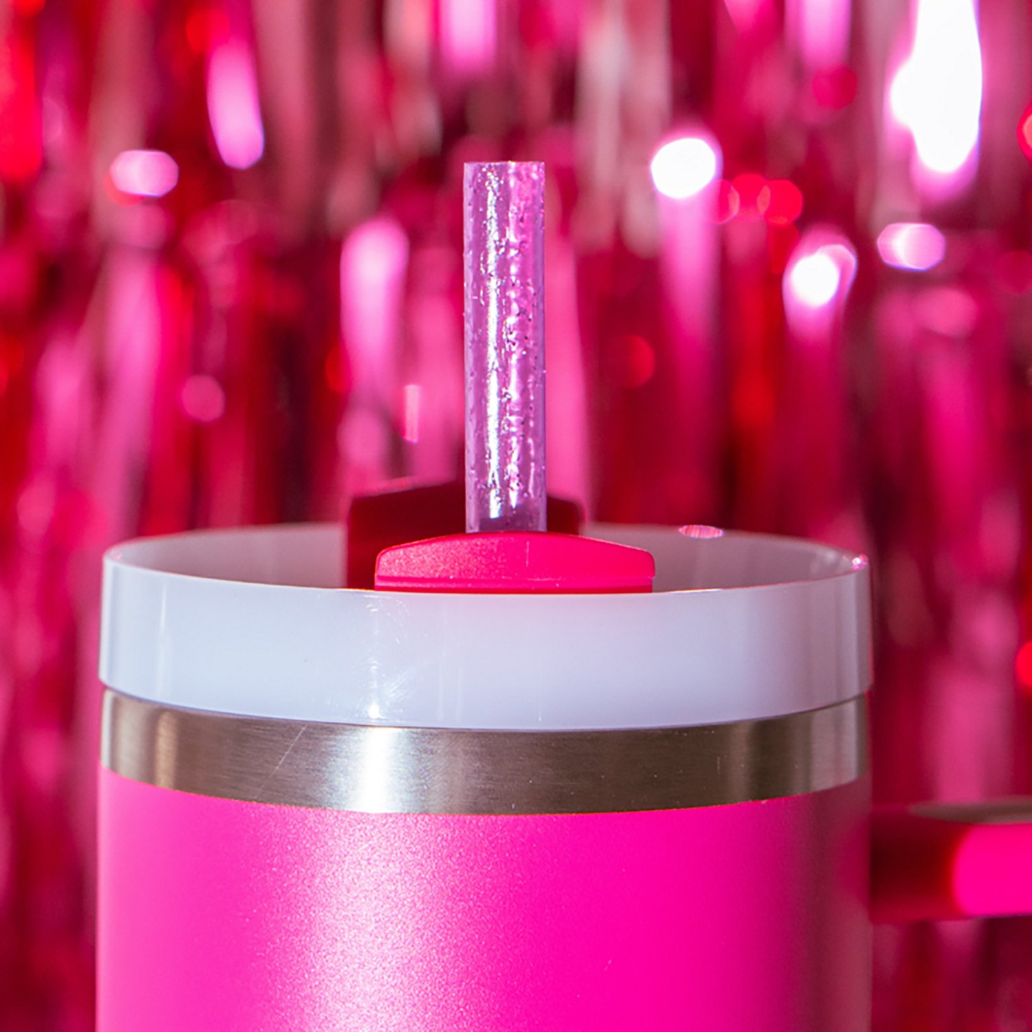 CharCharms 40 oz. Glitter Straws 6-Pack - view number 3