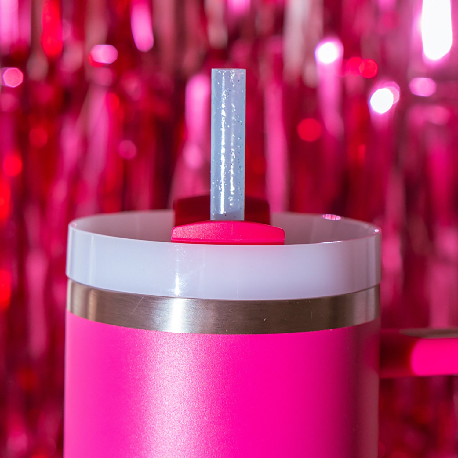 CharCharms 40 oz. Glitter Straws 6-Pack - view number 4