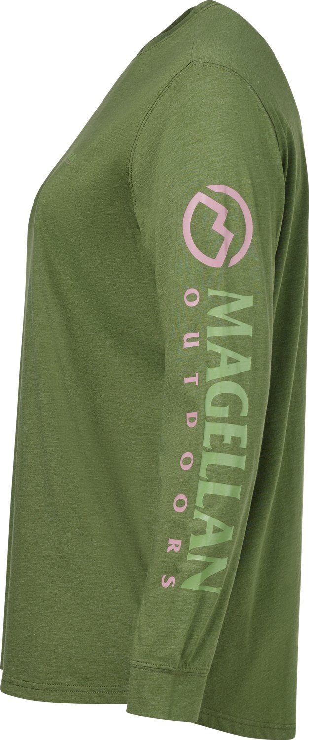 Magellan Outdoors Women's Grotto Falls Plus Size Long Sleeve T-shirt - view number 3