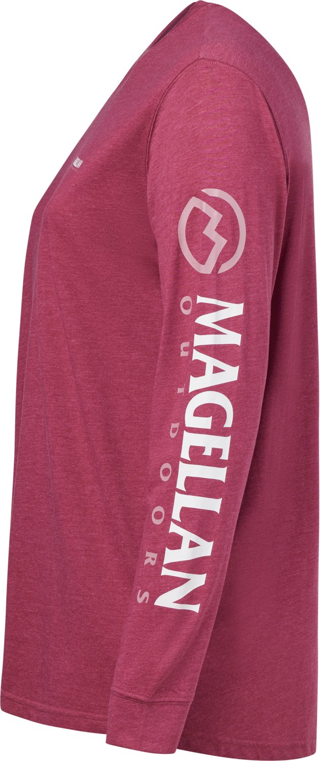 Magellan Outdoors Women's Grotto Falls Plus Size Long Sleeve T-shirt - view number 3